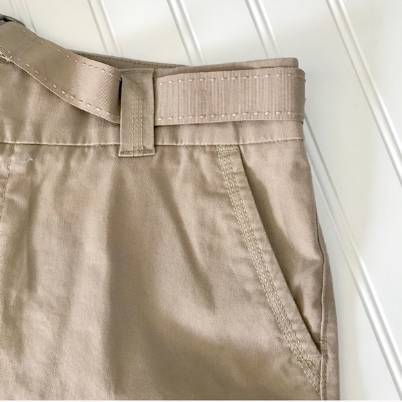 •Sonoma• belted khaki shorts - Picture 3 of 4
